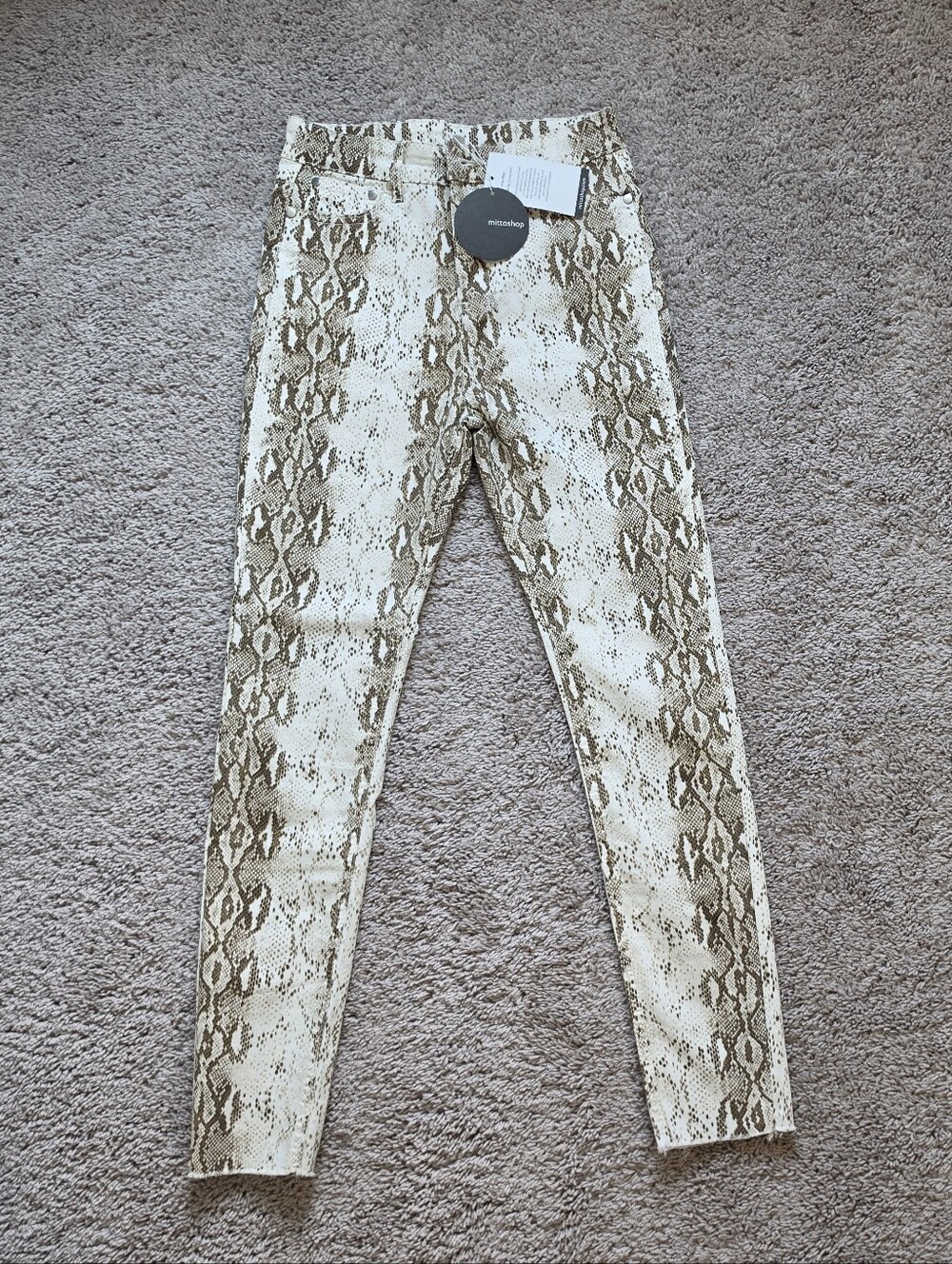mittoshop Snake Print Pants